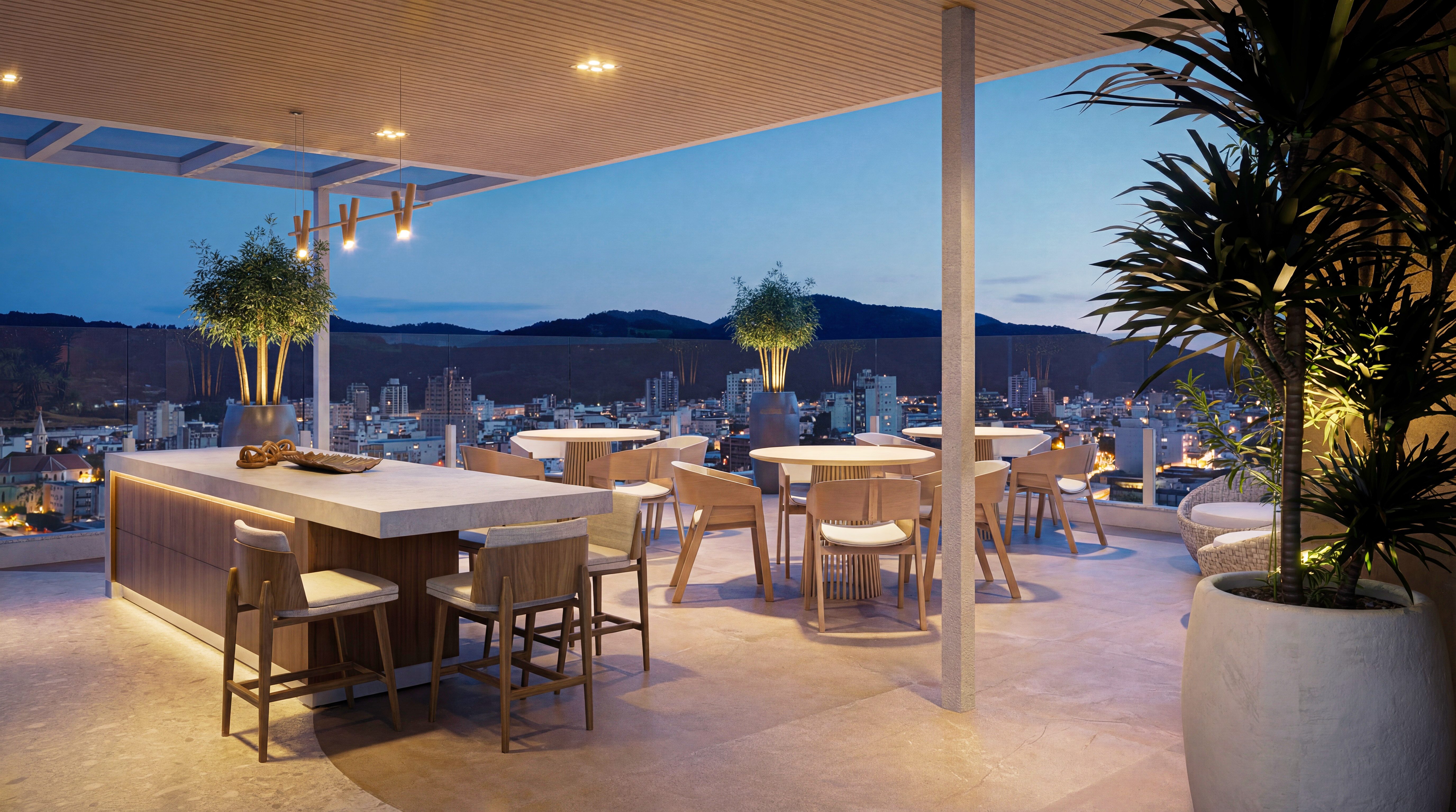 Rooftop Noturno